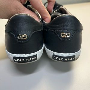 cole haan margo lace up white